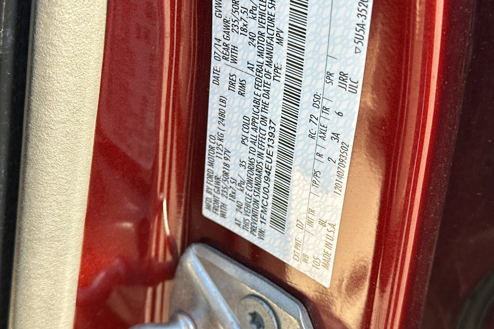 Used 2014 Ford Escape Titanium w/ Equipment Group 401A image 30