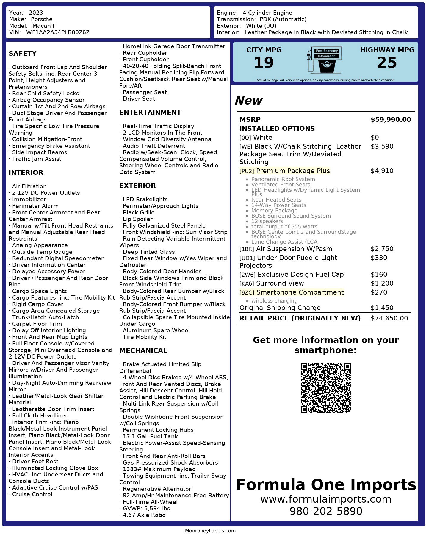 Used 2023 Porsche Macan image 74