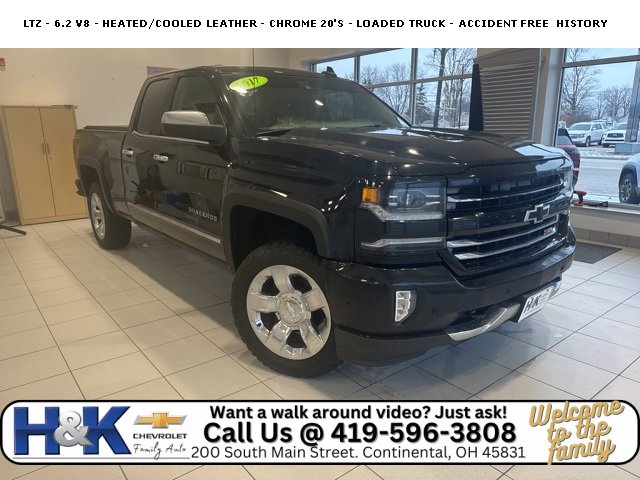 Used 2017 Chevrolet Silverado 1500 LTZ
