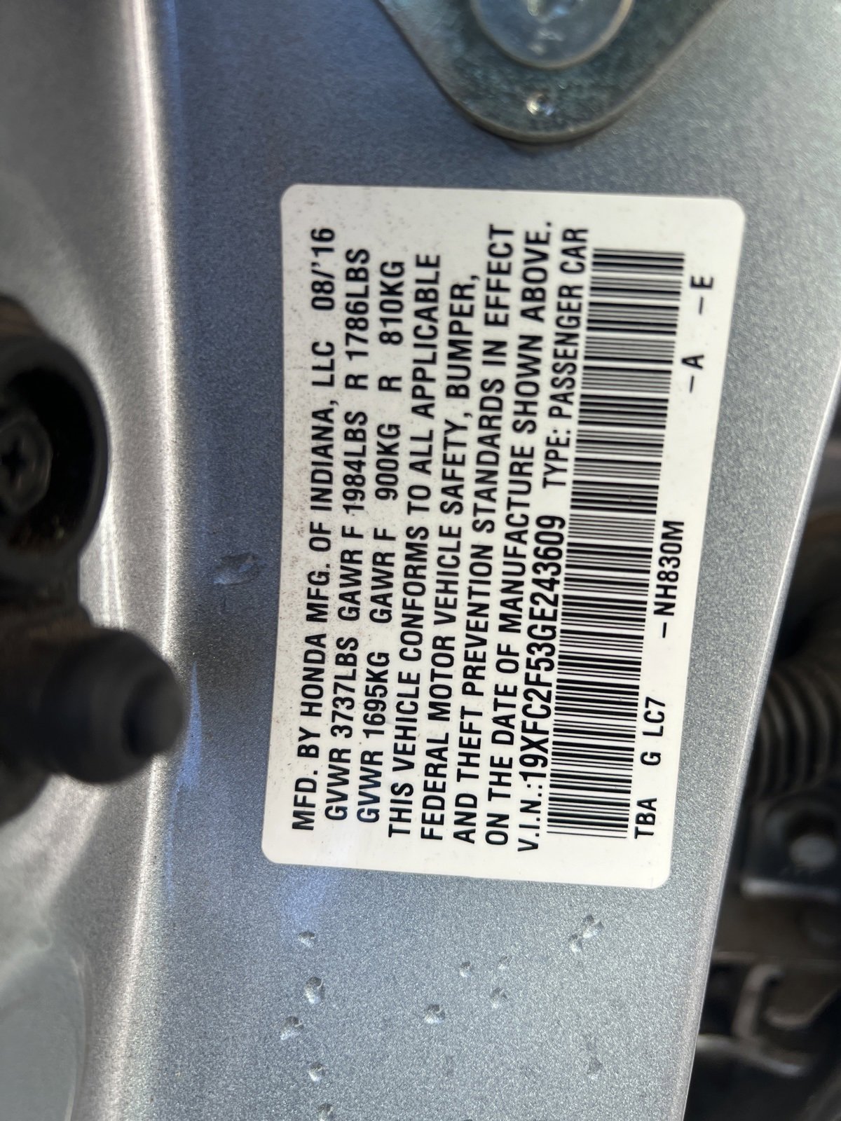 Used 2016 Honda Civic LX image 23