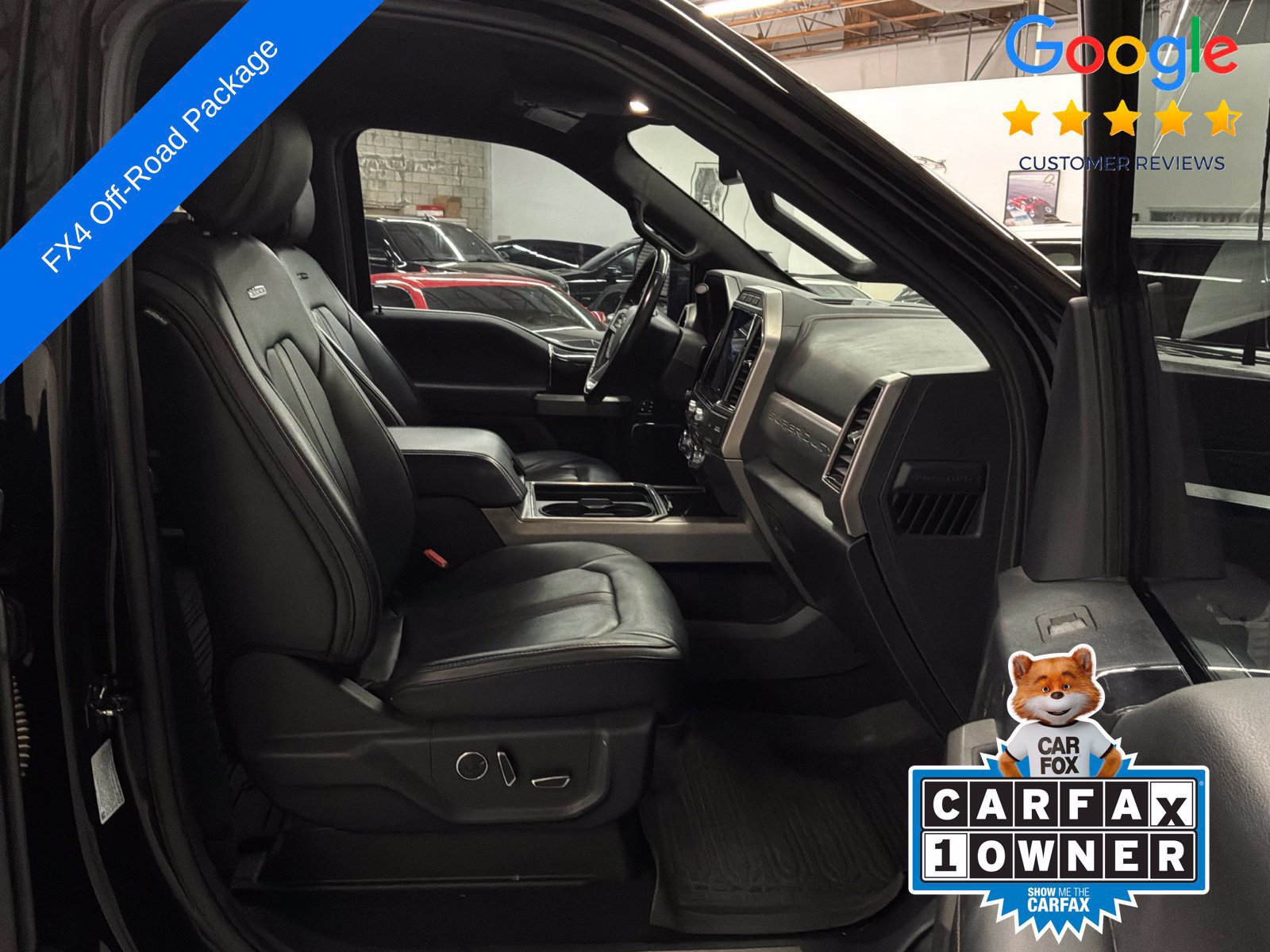 Used 2022 Ford F250 Platinum w/ FX4 Off-Road Package AWD/4WD image 12