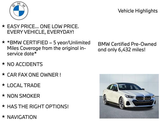 Certified 2024 BMW i5 M60 w/ Premium Package image 11