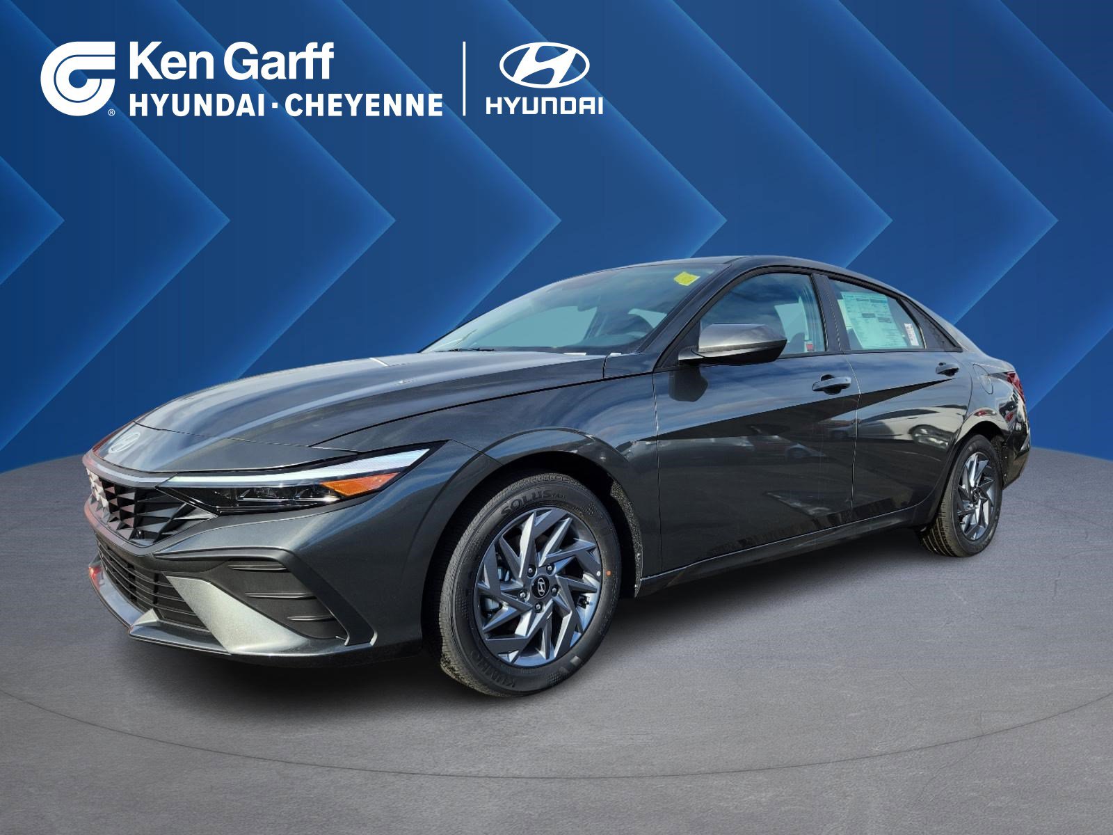 New 2026 Hyundai Elantra Blue