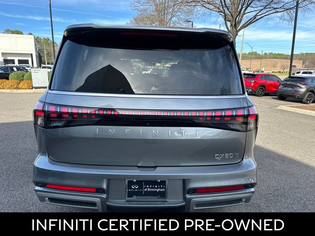Certified 2025 INFINITI QX80 Sensory image 11