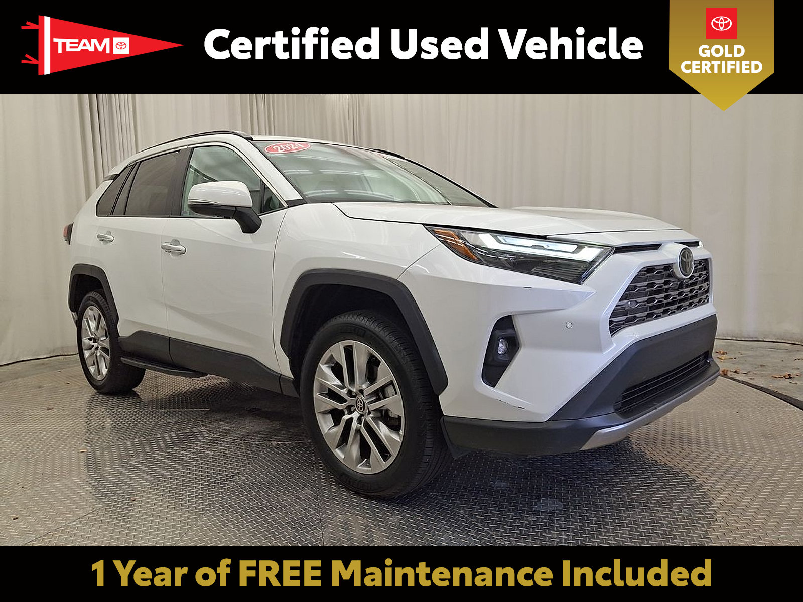 Certified 2024 Toyota RAV4 Limited w/ Advanced Technology Package AWD/4WD image 1