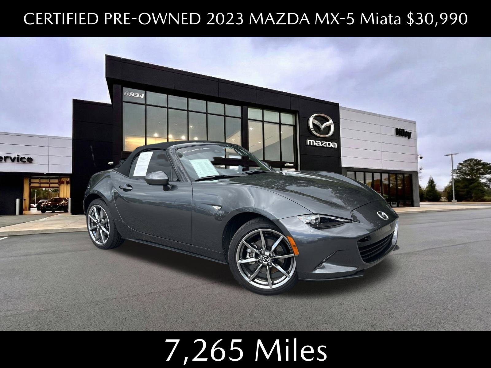 Certified 2023 MAZDA MX-5 Miata Grand Touring