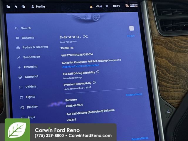 Used 2020 Tesla Model X Long Range AWD/4WD image 11