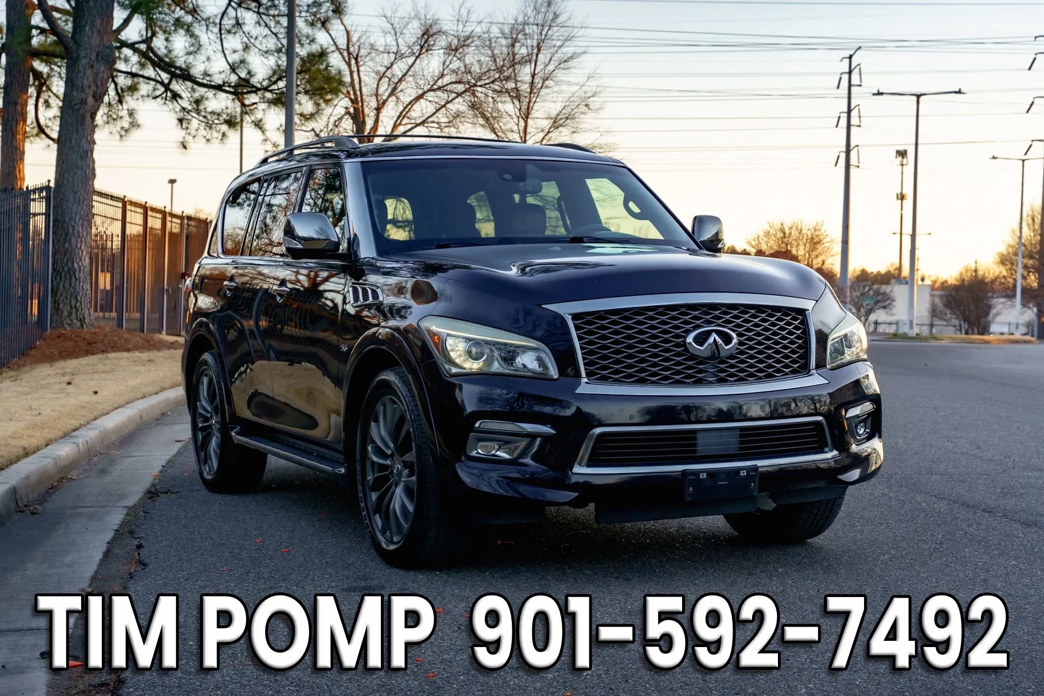 Used 2016 INFINITI QX80 Limited w/ All Season Package image 3