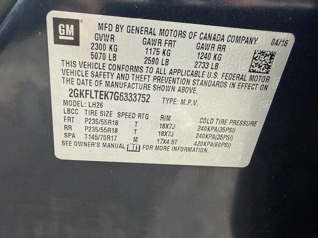 Used 2016 GMC Terrain SLE w/ Driver Alert Package I AWD/4WD image 13