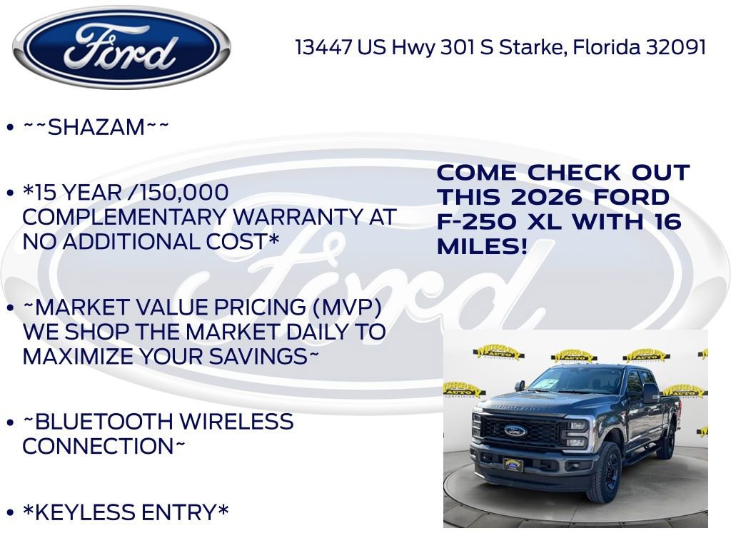 New 2026 Ford F250 XL w/ STX Appearance Package image 5