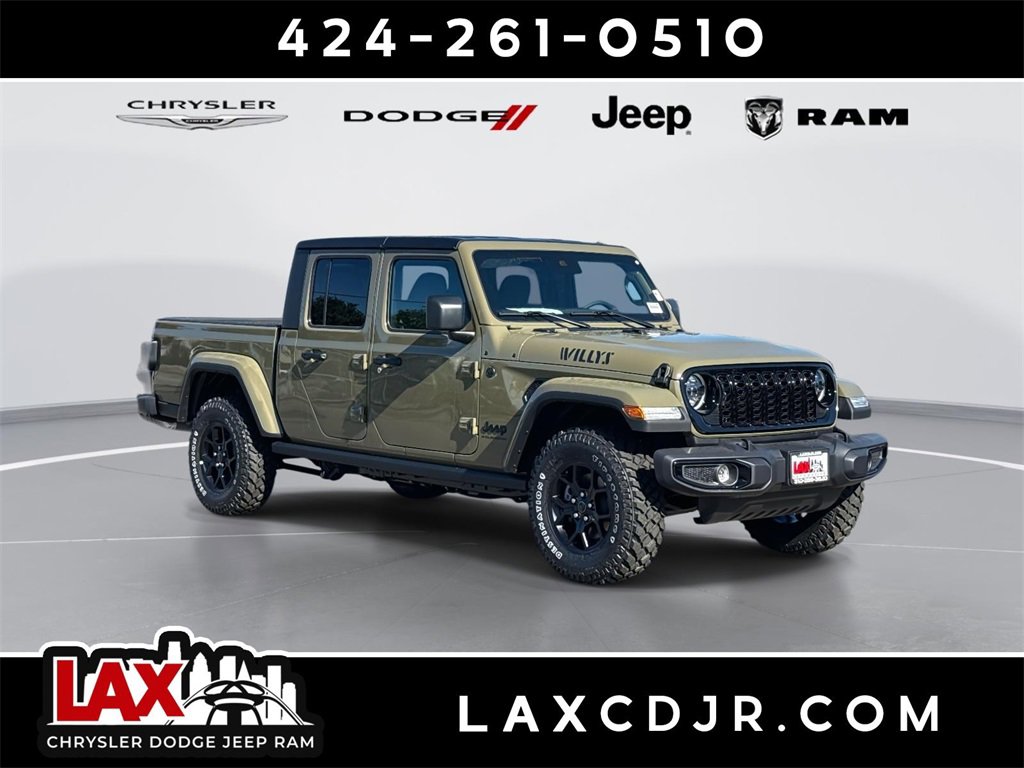 New 2025 Jeep Gladiator Willys