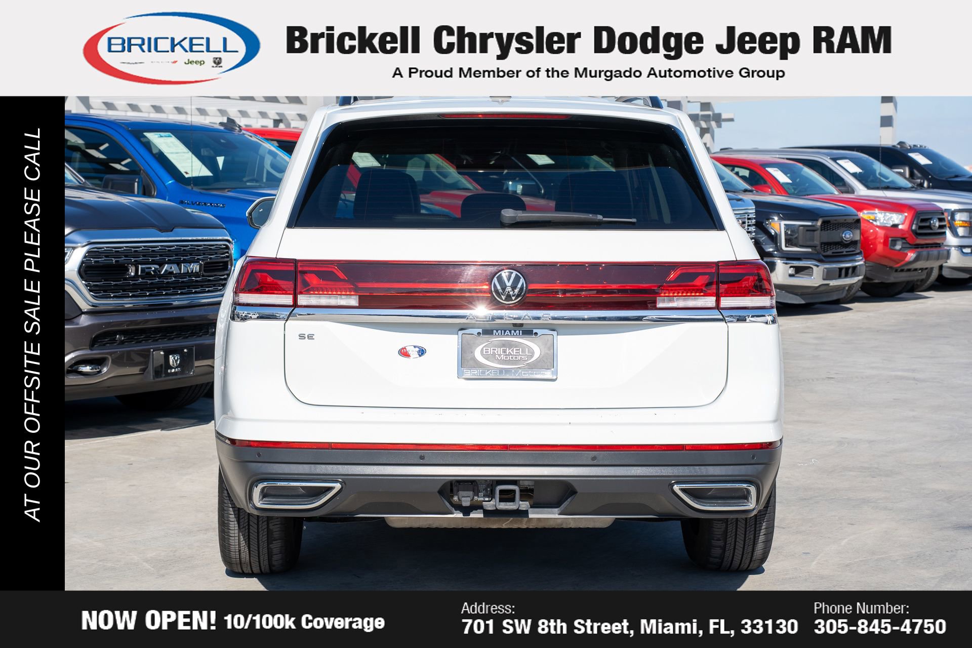 Used 2024 Volkswagen Atlas SE image 6