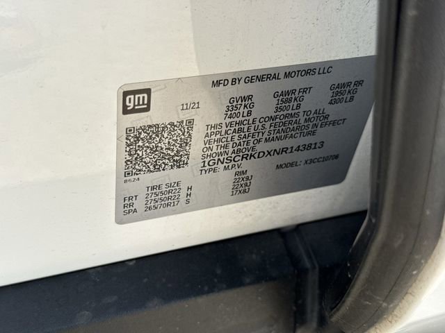 Used 2022 Chevrolet Tahoe RST w/ Luxury Package RWD image 37