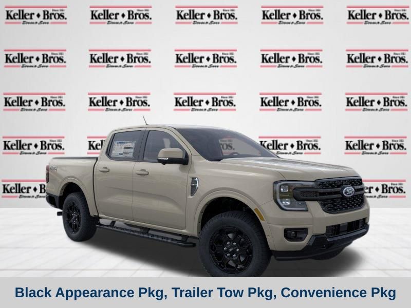 New 2025 Ford Ranger Lariat w/ Black Appearance Package image 1