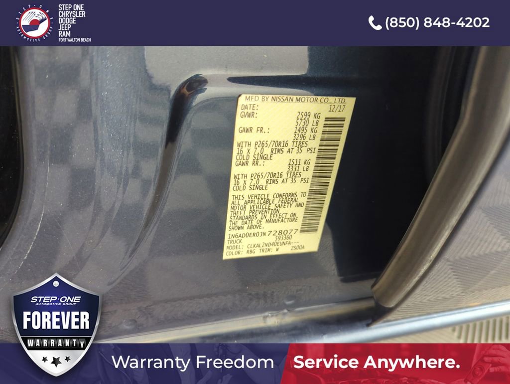 Used 2018 Nissan Frontier SV w/ Value Truck Package RWD image 37