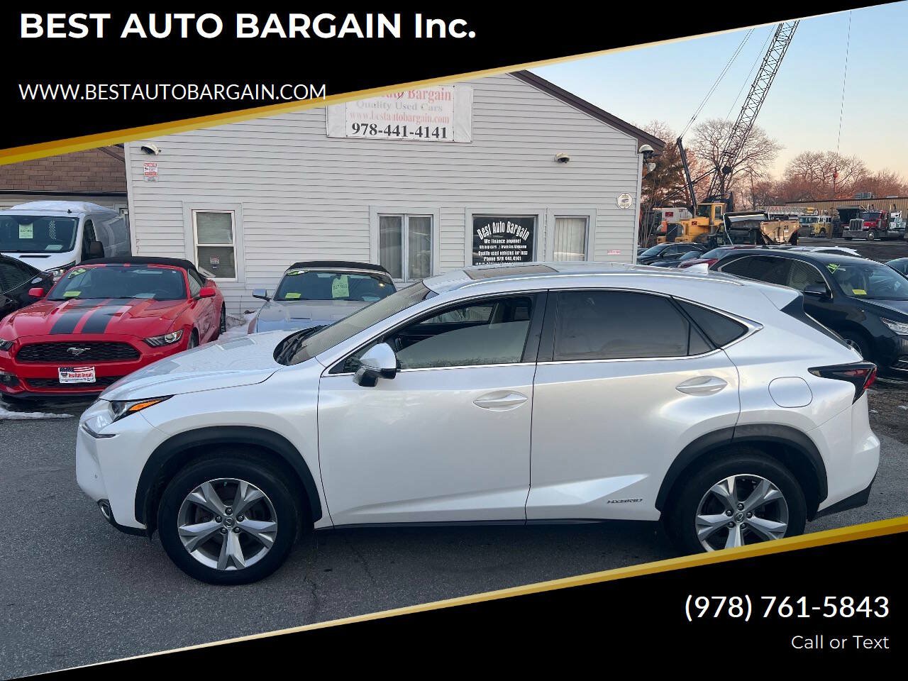 Used 2017 Lexus NX 300h AWD w/ Premium Package