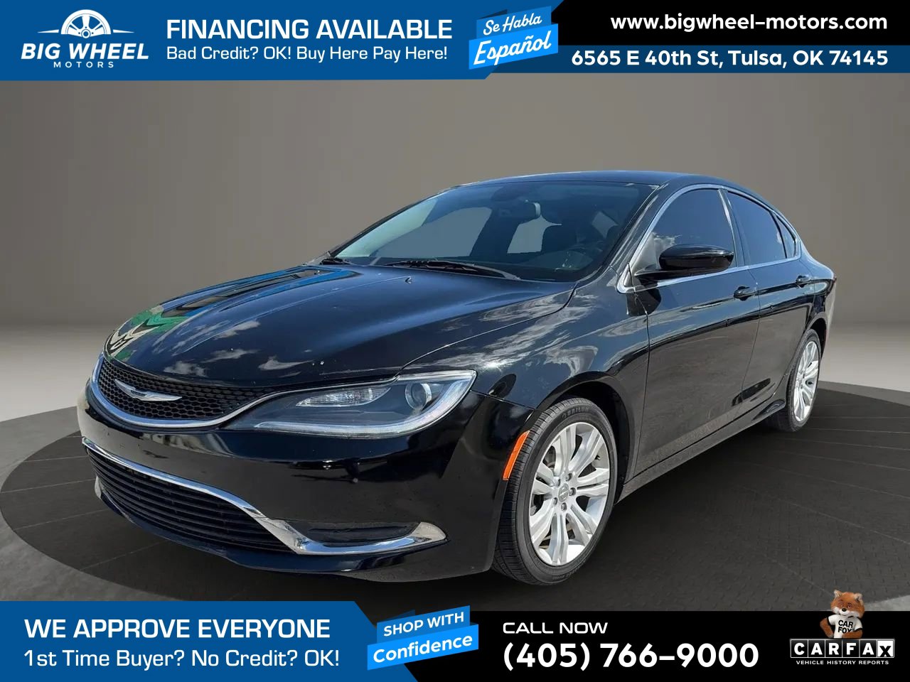 Used 2015 Chrysler 200 Limited w/ Convenience Group image 1