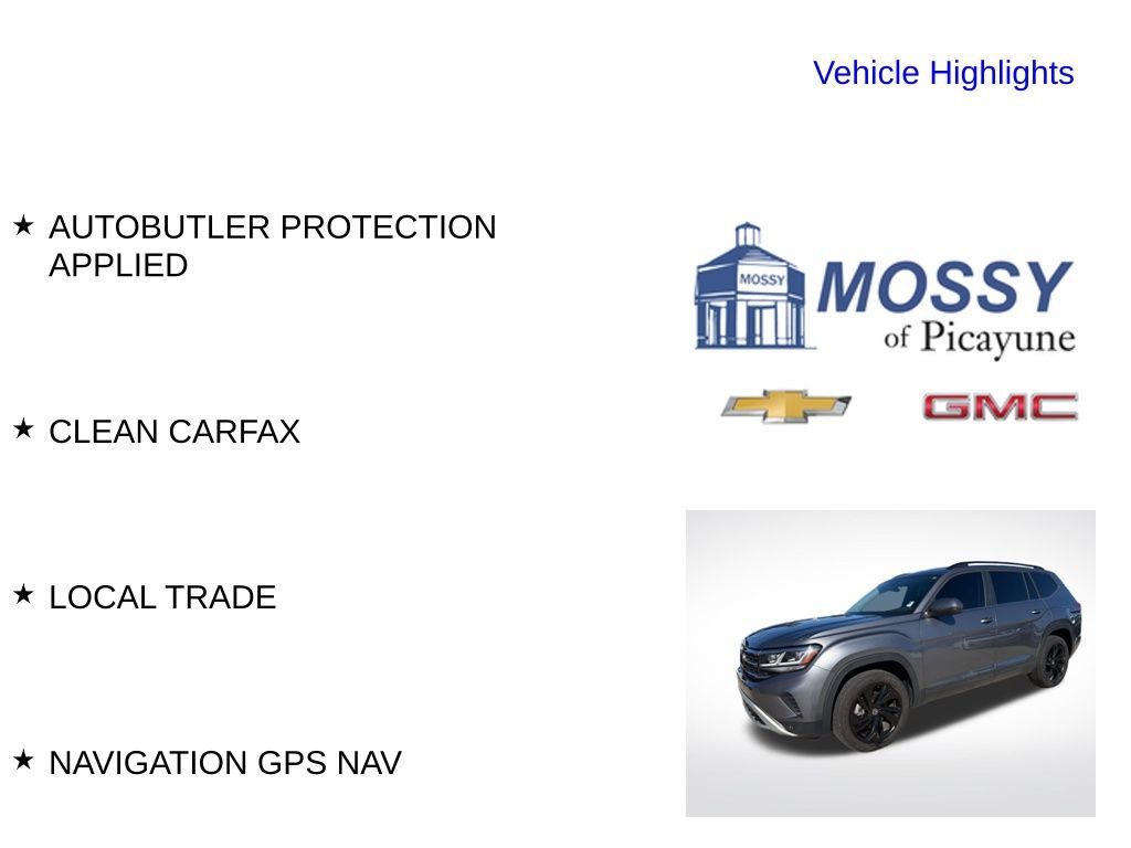 Used 2022 Volkswagen Atlas SE image 9