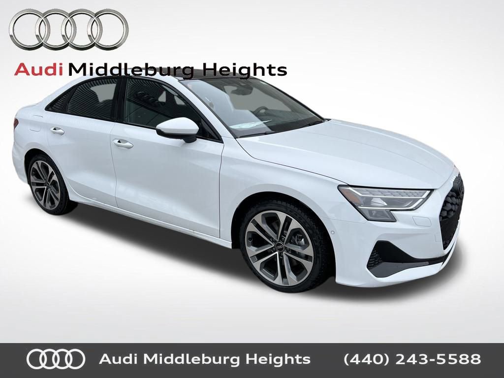 Certified 2025 Audi A3 2.0T Premium w/ Black Optic Package