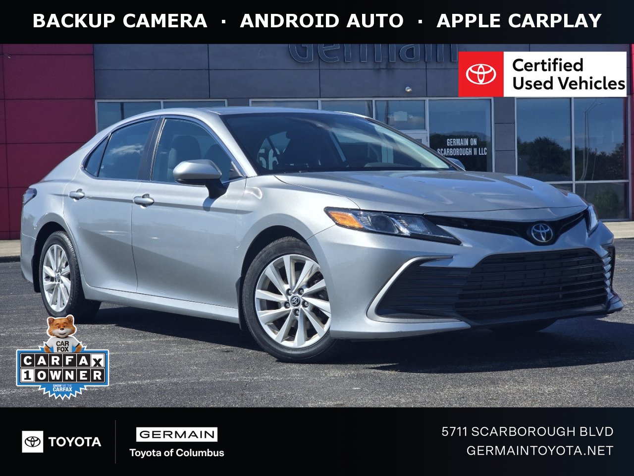 Certified 2023 Toyota Camry LE FWD image 1