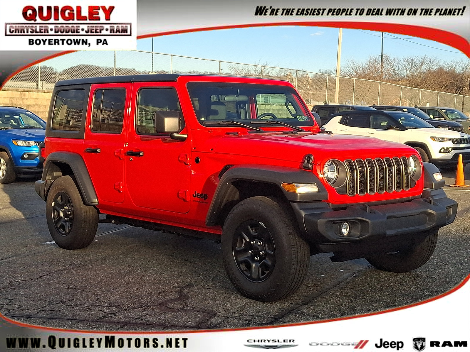 Used 2025 Jeep Wrangler Unlimited Sport image 1