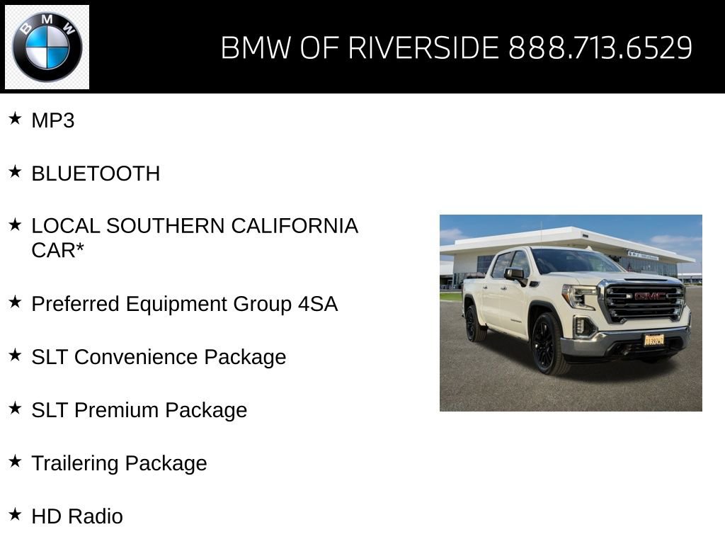 Used 2019 GMC Sierra 1500 SLT w/ SLT Premium Package image 15