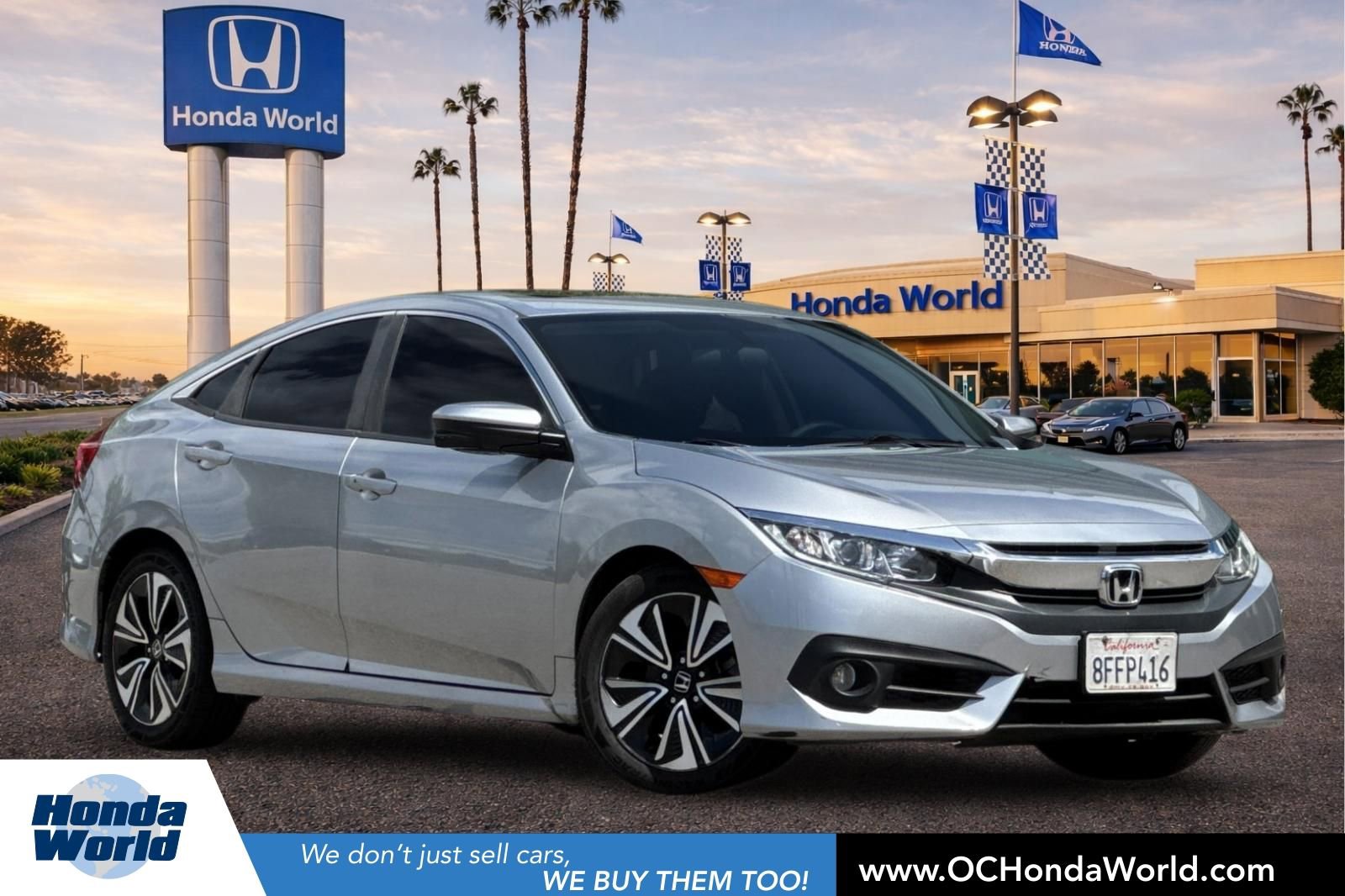 Used 2018 Honda Civic EX-T image 1