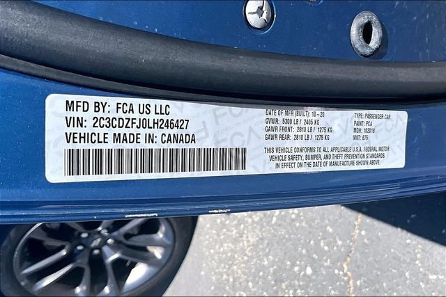 Used 2020 Dodge Challenger R/T Scat Pack w/ Plus Package RWD image 30
