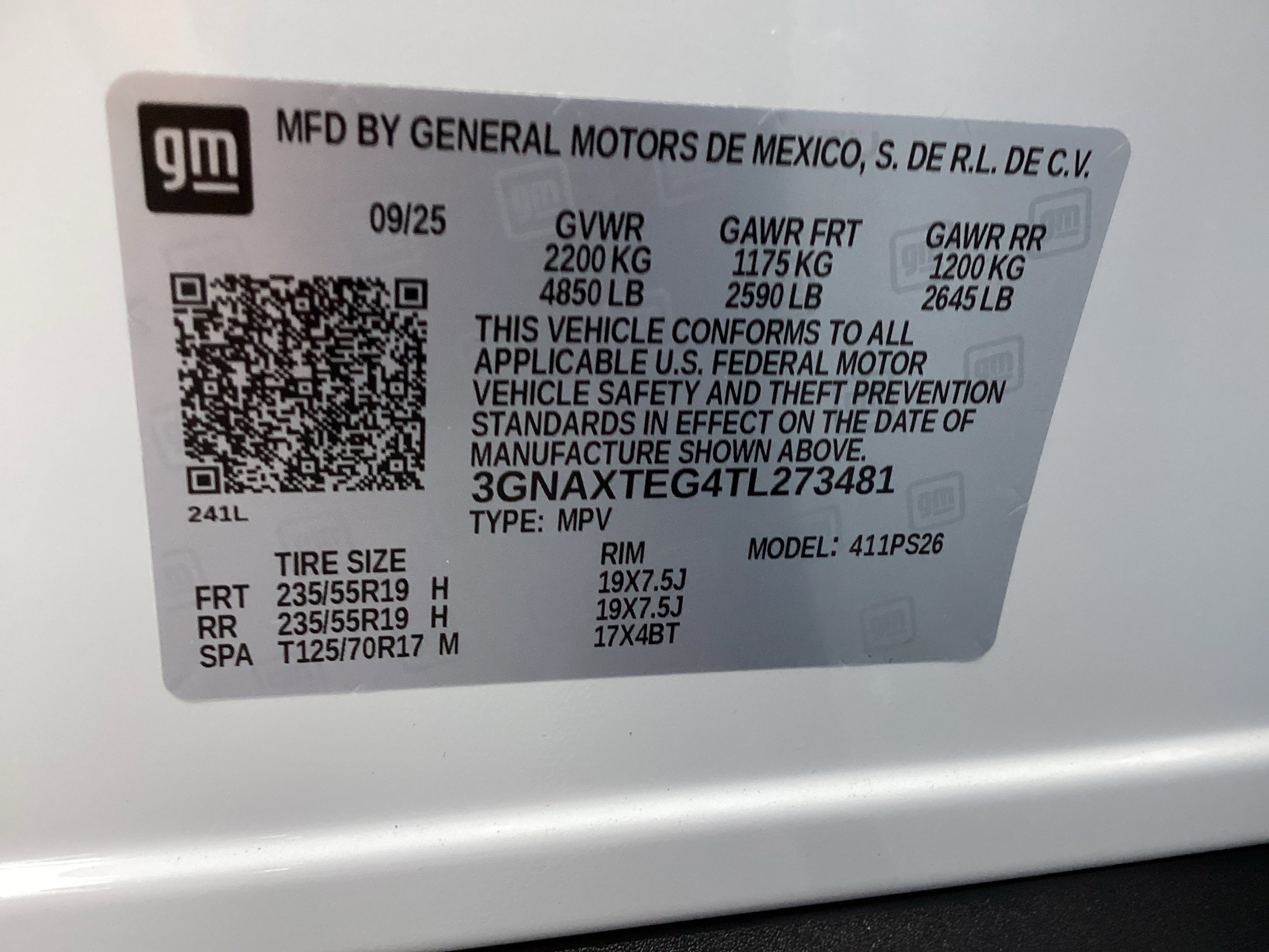 New 2026 Chevrolet Equinox RS image 41