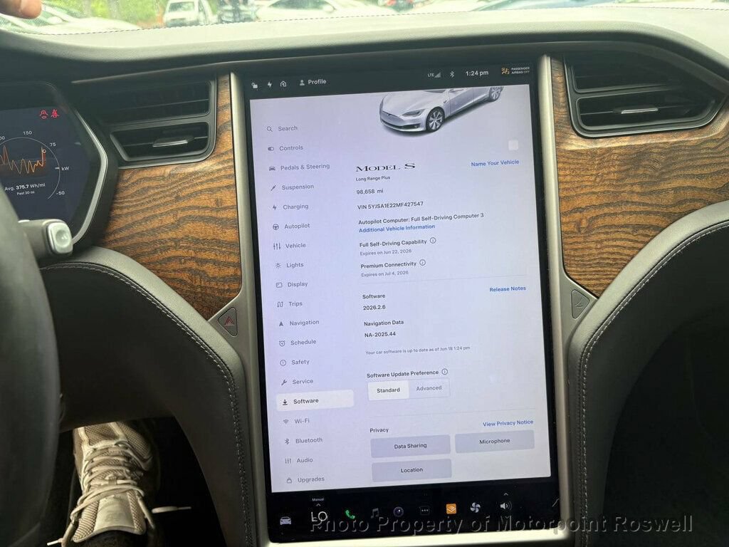 Used 2021 Tesla Model S Long Range Plus AWD/4WD image 12