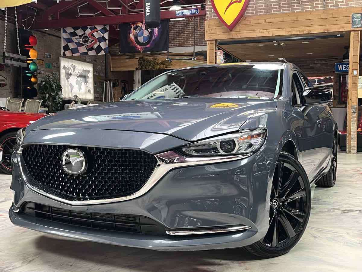 Used 2021 MAZDA MAZDA6 Carbon Edition FWD image 1
