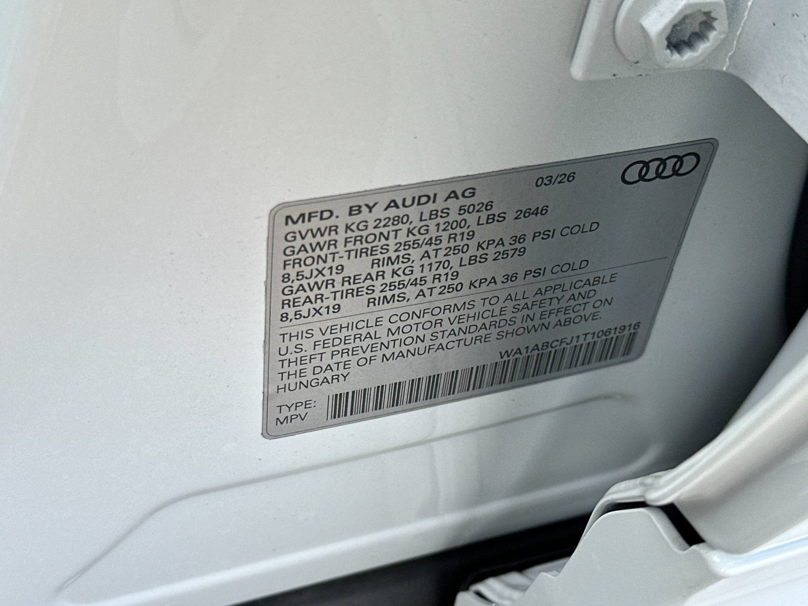 New 2026 Audi Q3 quattro 2.0T AWD/4WD image 26