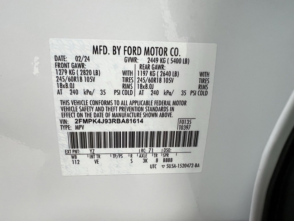 Used 2024 Ford Edge SEL image 68