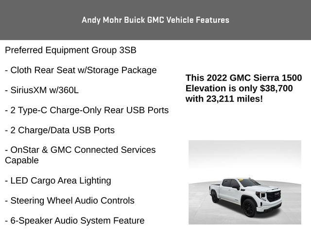 Used 2022 GMC Sierra 1500 Elevation image 16