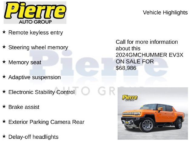 Used 2024 GMC Hummer EV 3X AWD/4WD image 15