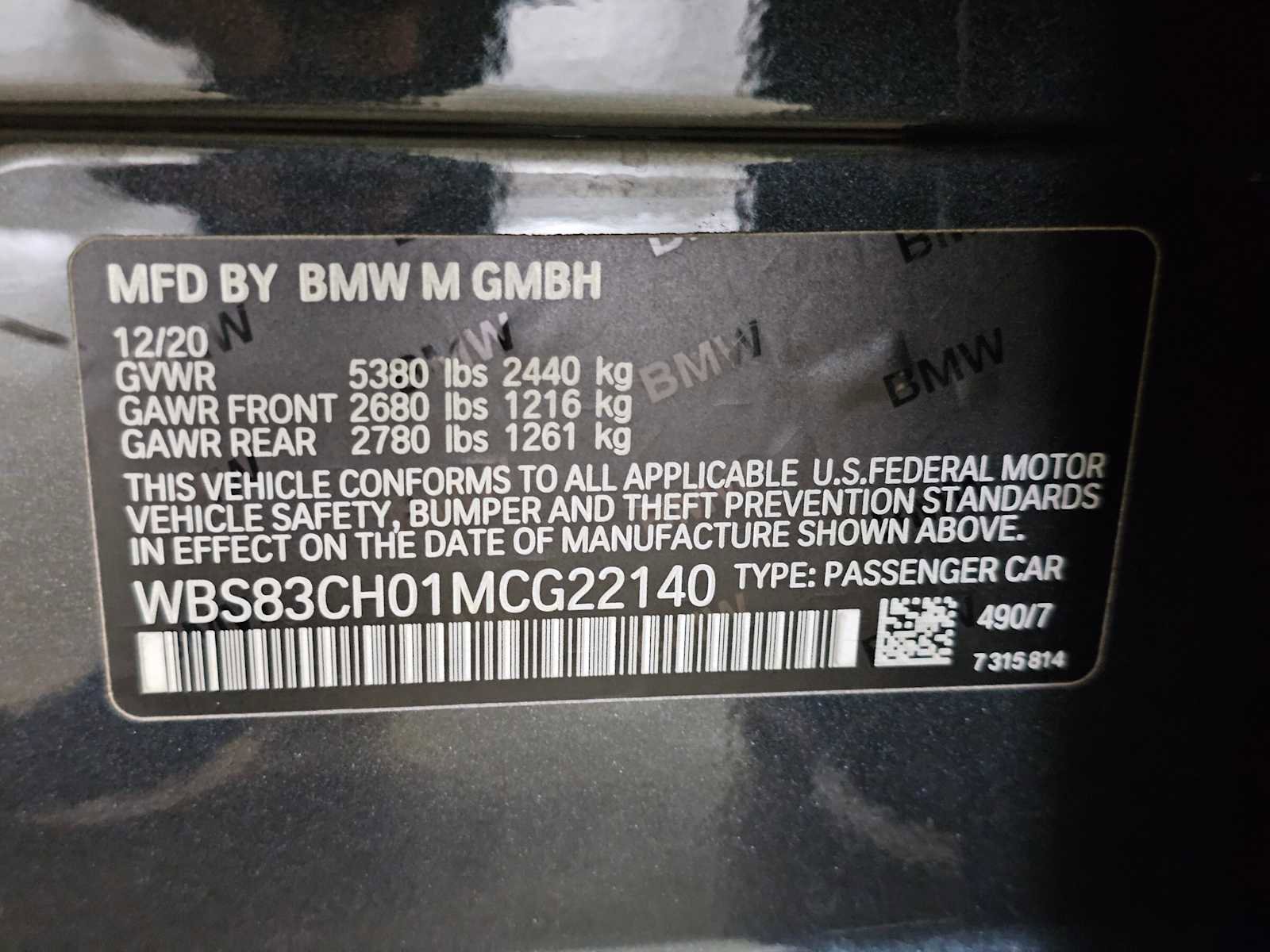 Used 2021 BMW M5 w/ Competition Package image 42