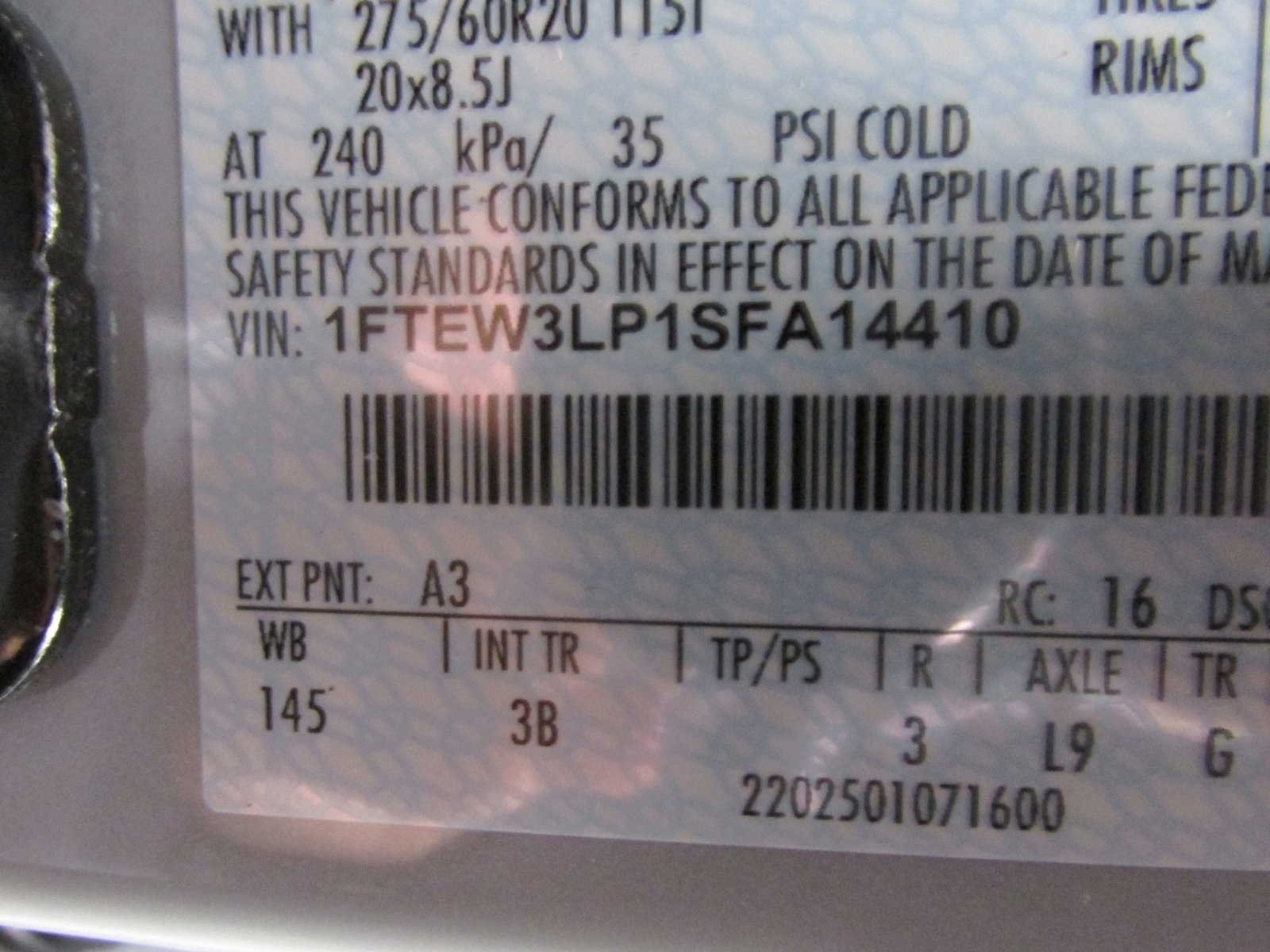 New 2025 Ford F150 XLT w/ Equipment Group 303A High image 43