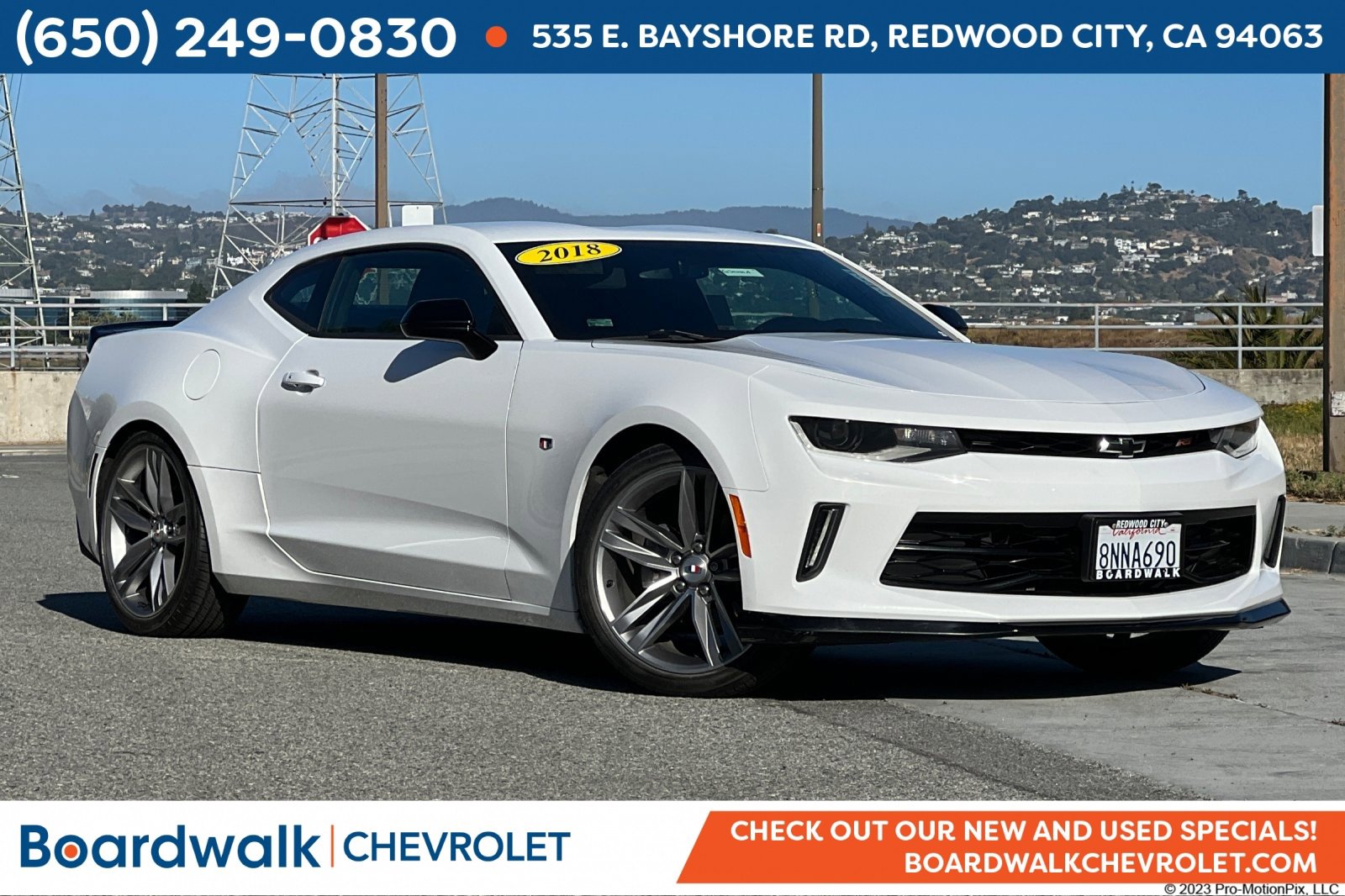 Used 2018 Chevrolet Camaro LT