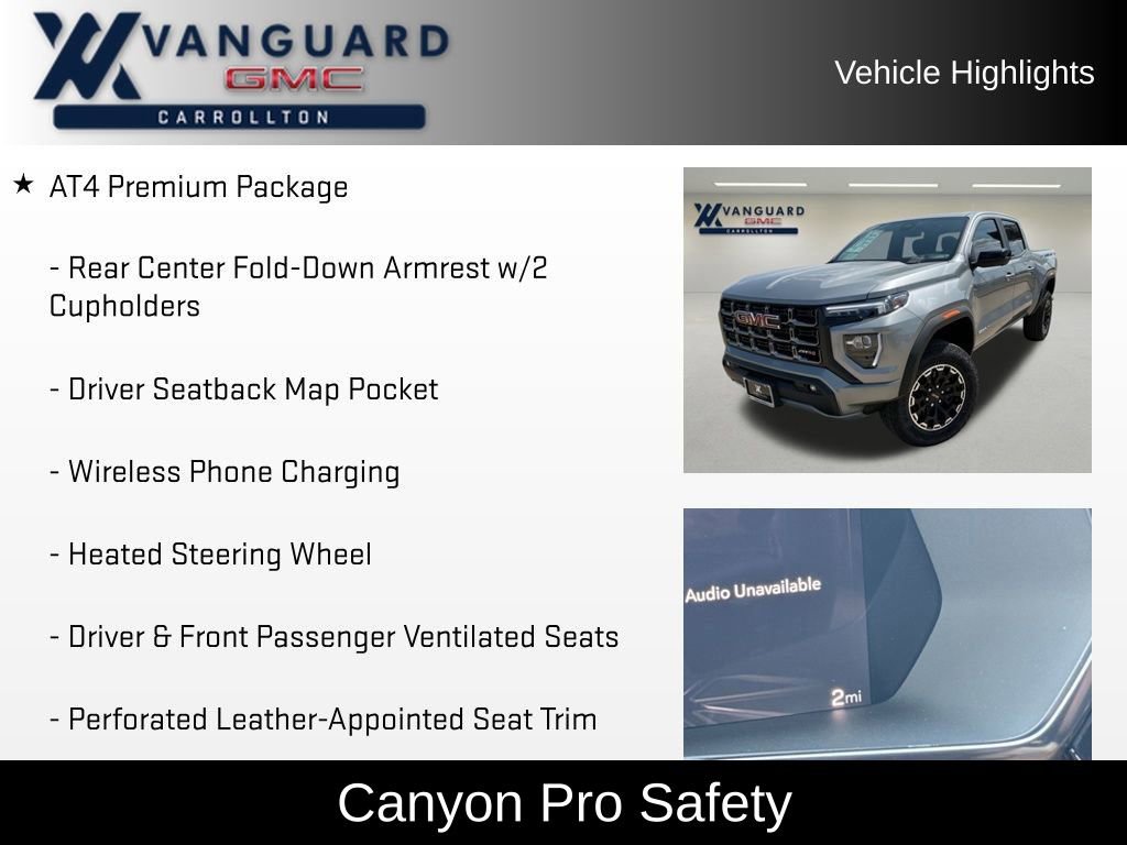 New 2026 GMC Canyon AT4 w/ Technology Plus Package AWD/4WD image 25