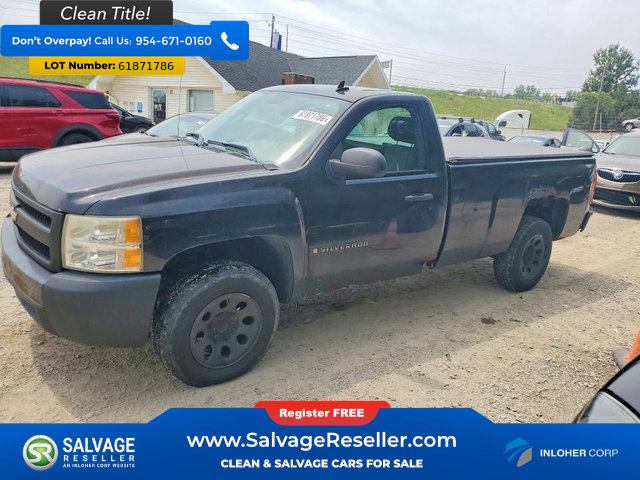 Used 2007 Chevrolet Silverado 1500 W/T RWD image 1