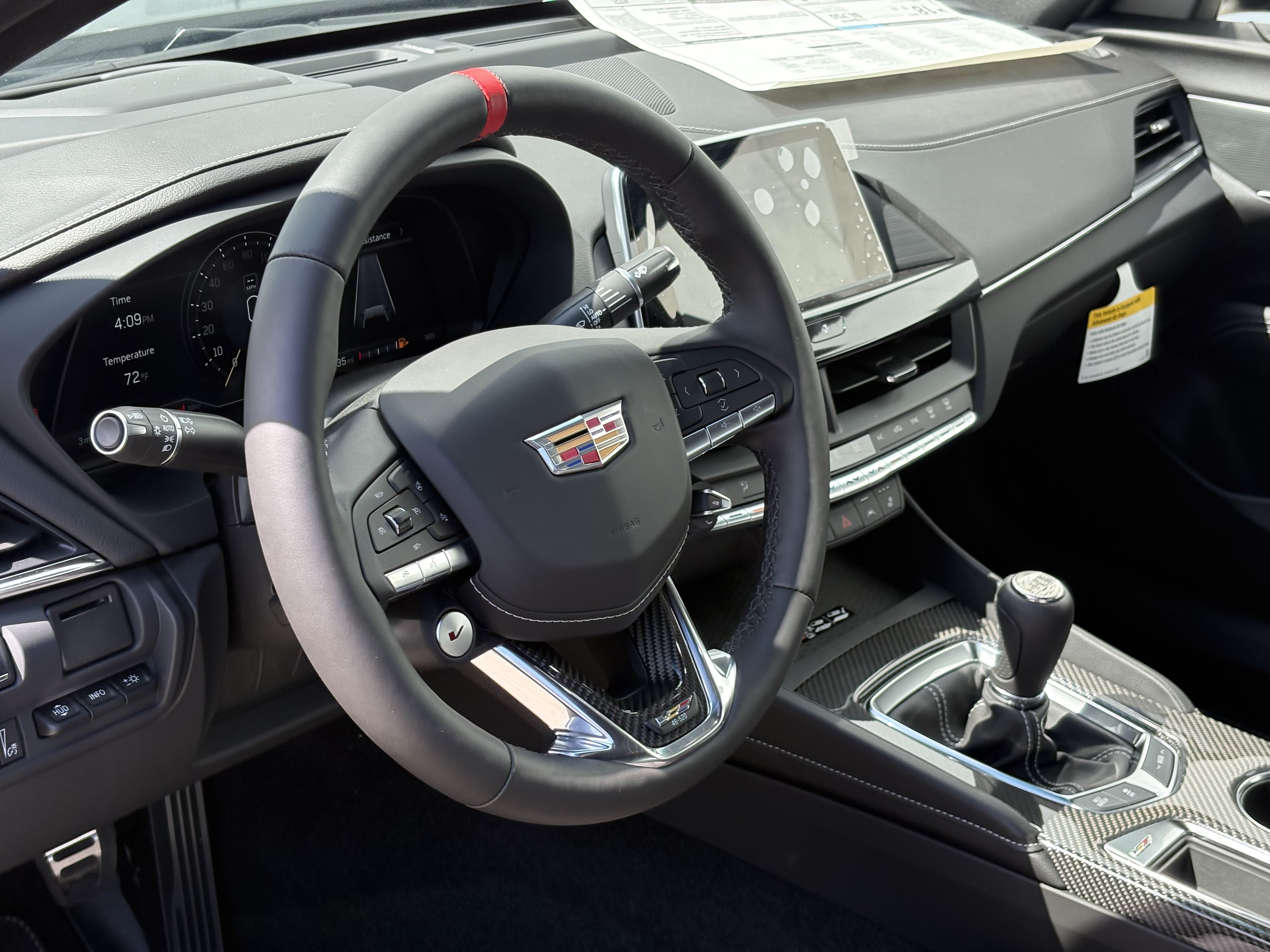 New 2026 Cadillac CT4 V Blackwing w/ Technology Package RWD image 14
