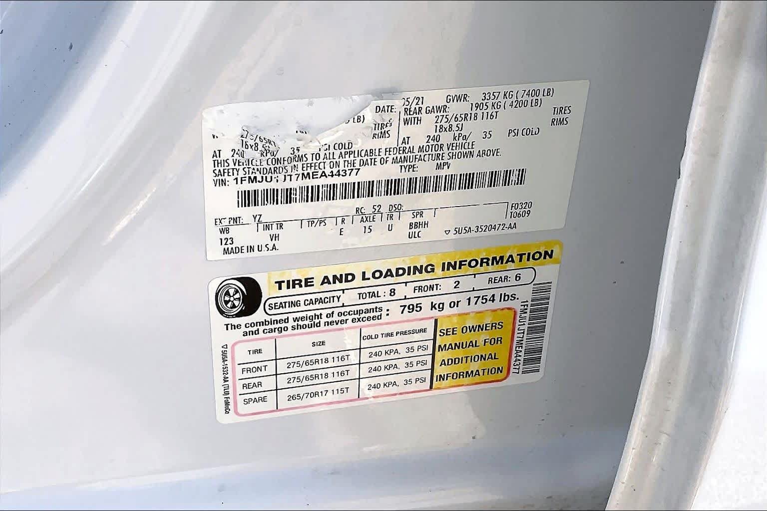 Used 2021 Ford Expedition XLT AWD/4WD image 33