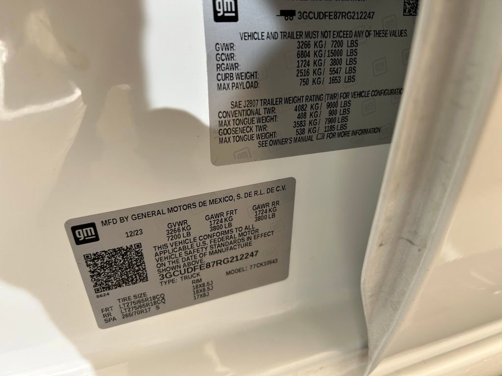 Used 2024 Chevrolet Silverado 1500 LT Trail Boss w/ Convenience Package II image 45