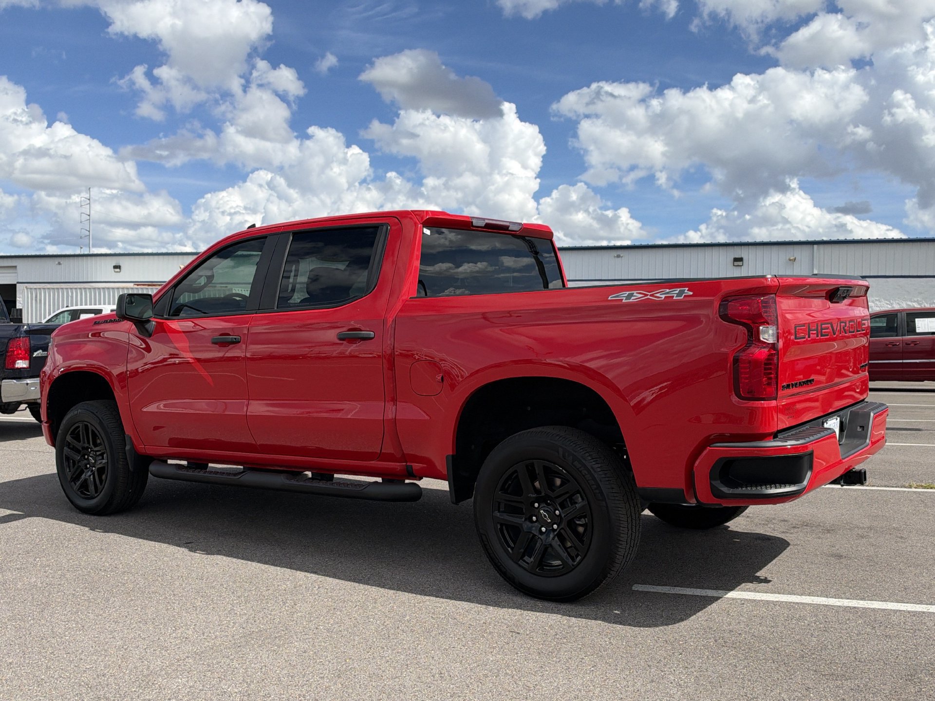 Used 2024 Chevrolet Silverado 1500 Custom w/ Turbomax Blackout Package AWD/4WD image 3
