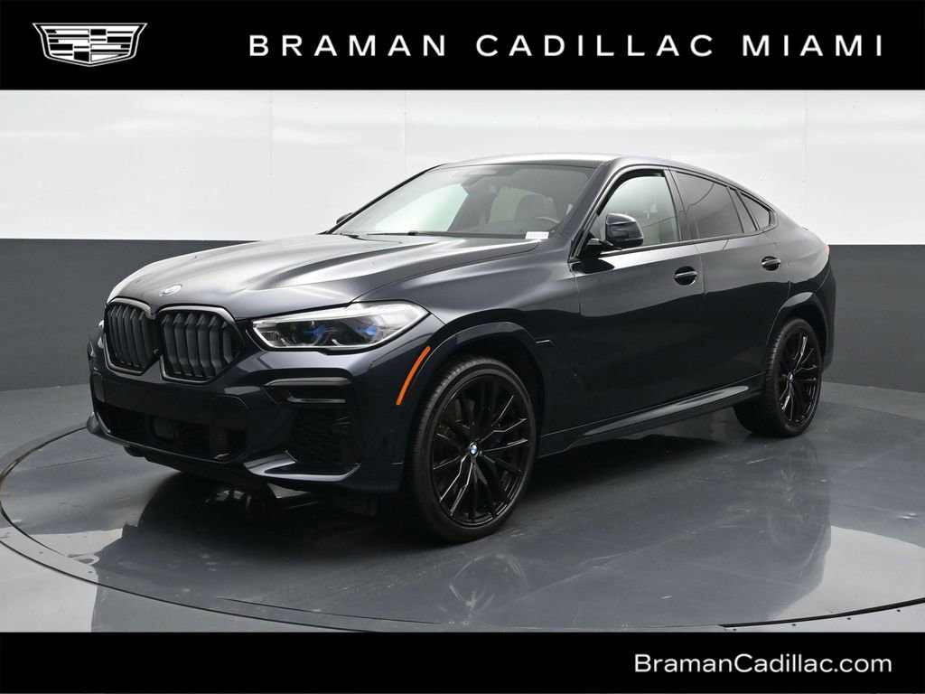 Used 2022 BMW X6 M50i w/ Executive Package image 1