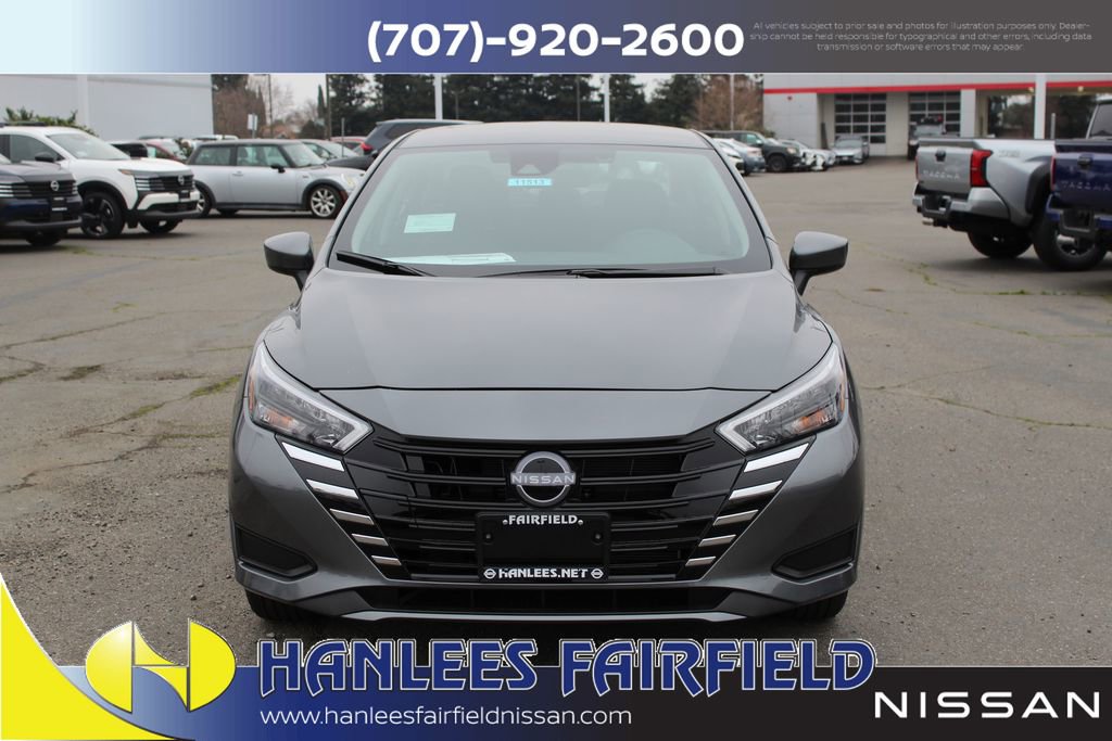 New 2025 Nissan Versa SV w/ Trunk Package FWD image 4