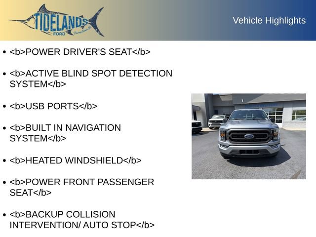 Used 2023 Ford F150 XLT w/ Equipment Group 302A High image 12