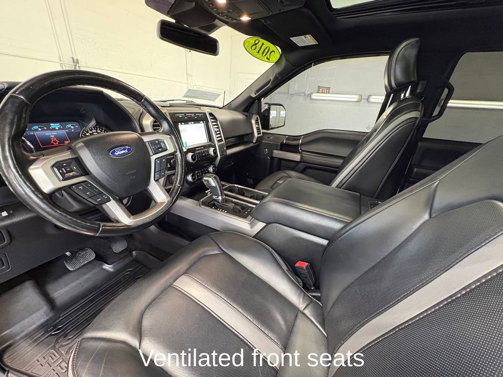 Used 2018 Ford F150 Platinum w/ Technology Package AWD/4WD image 14