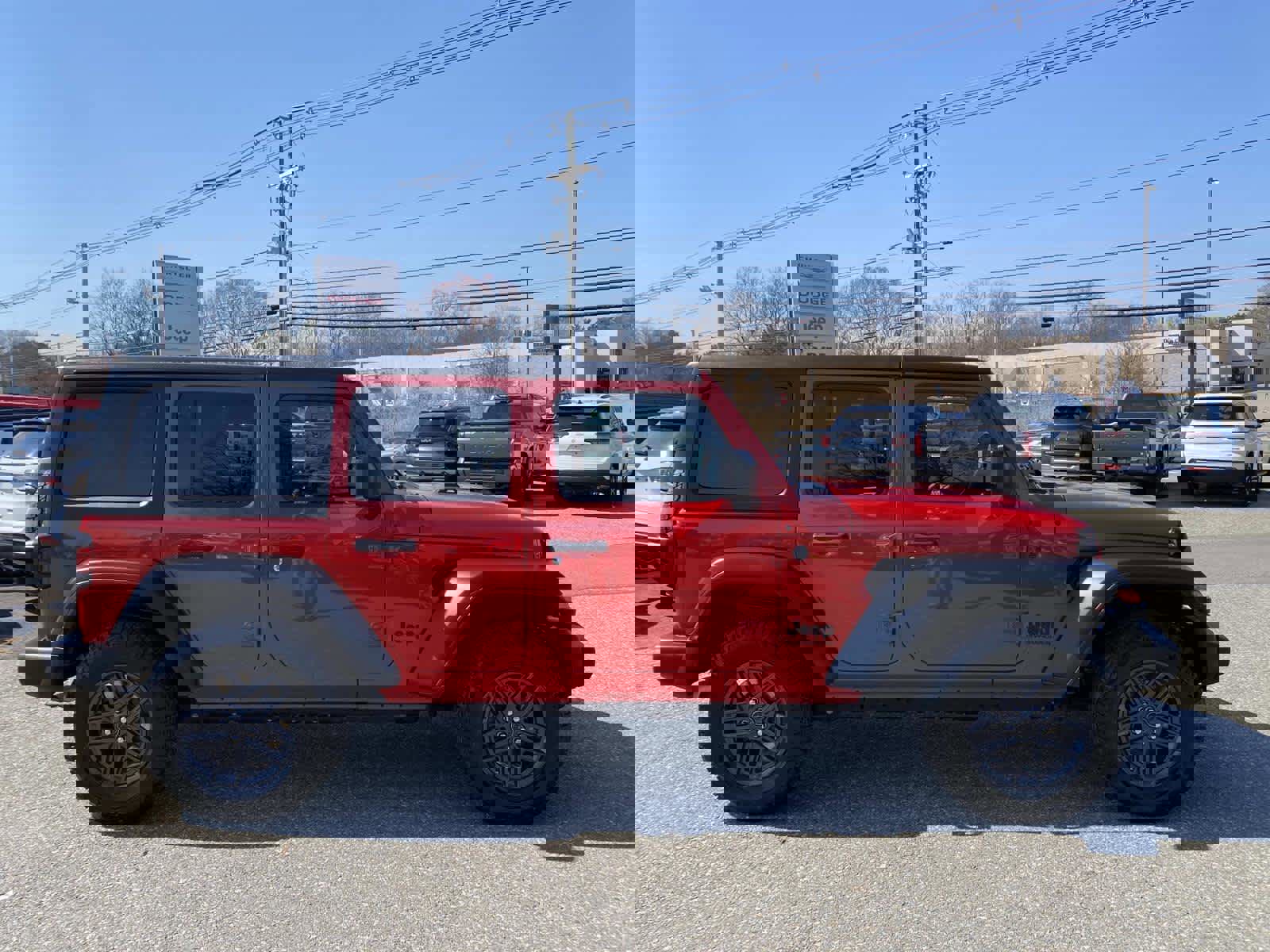 Certified 2025 Jeep Wrangler Sport S AWD/4WD image 2