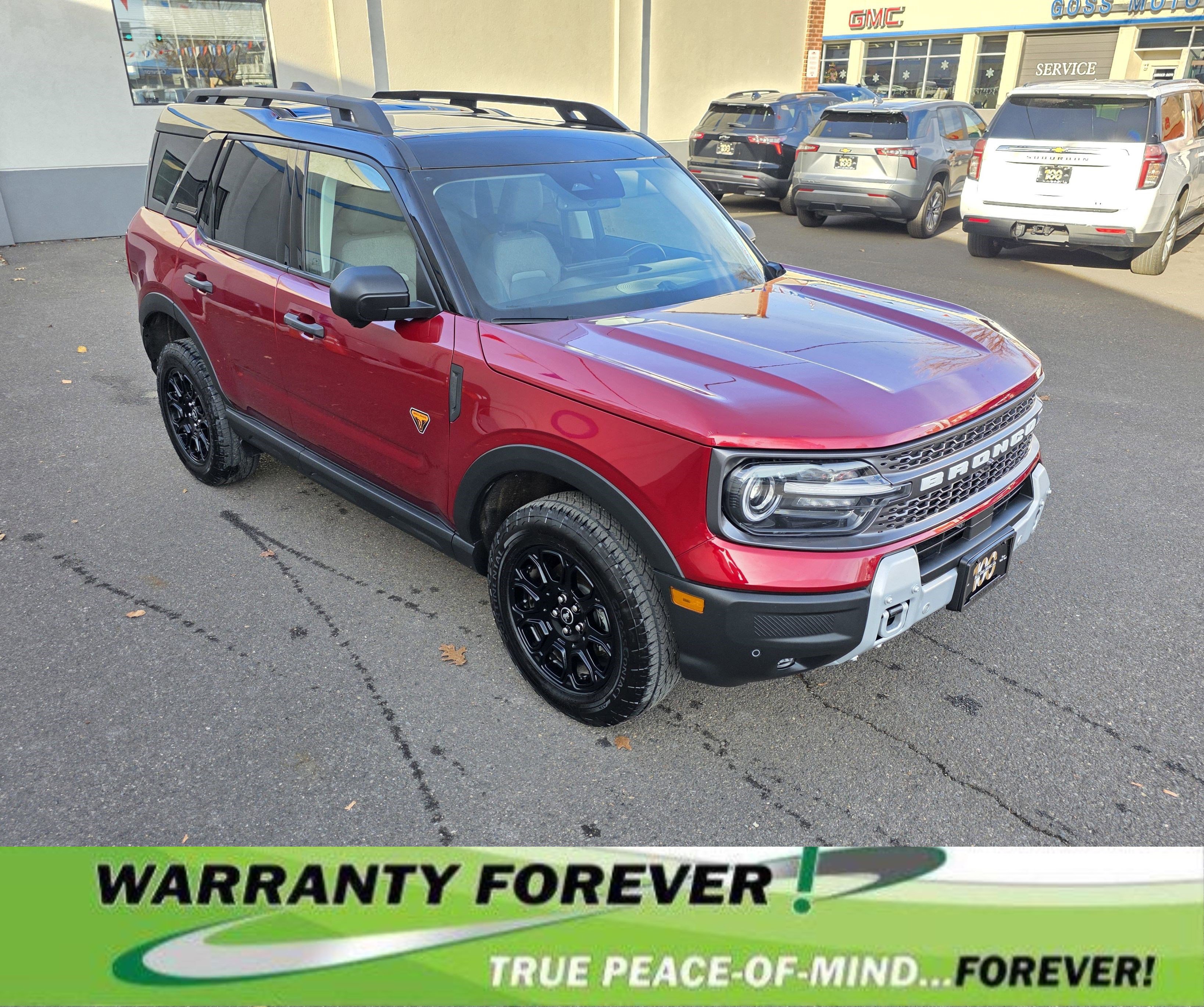 Used 2025 Ford Bronco Sport Badlands w/ Badlands Tech Package video 1